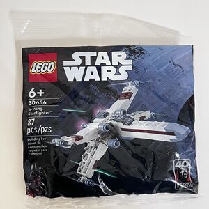 LEGO 30654 Star Wars X-Wing Starfighter 87 Pieces New/Sealed 2023